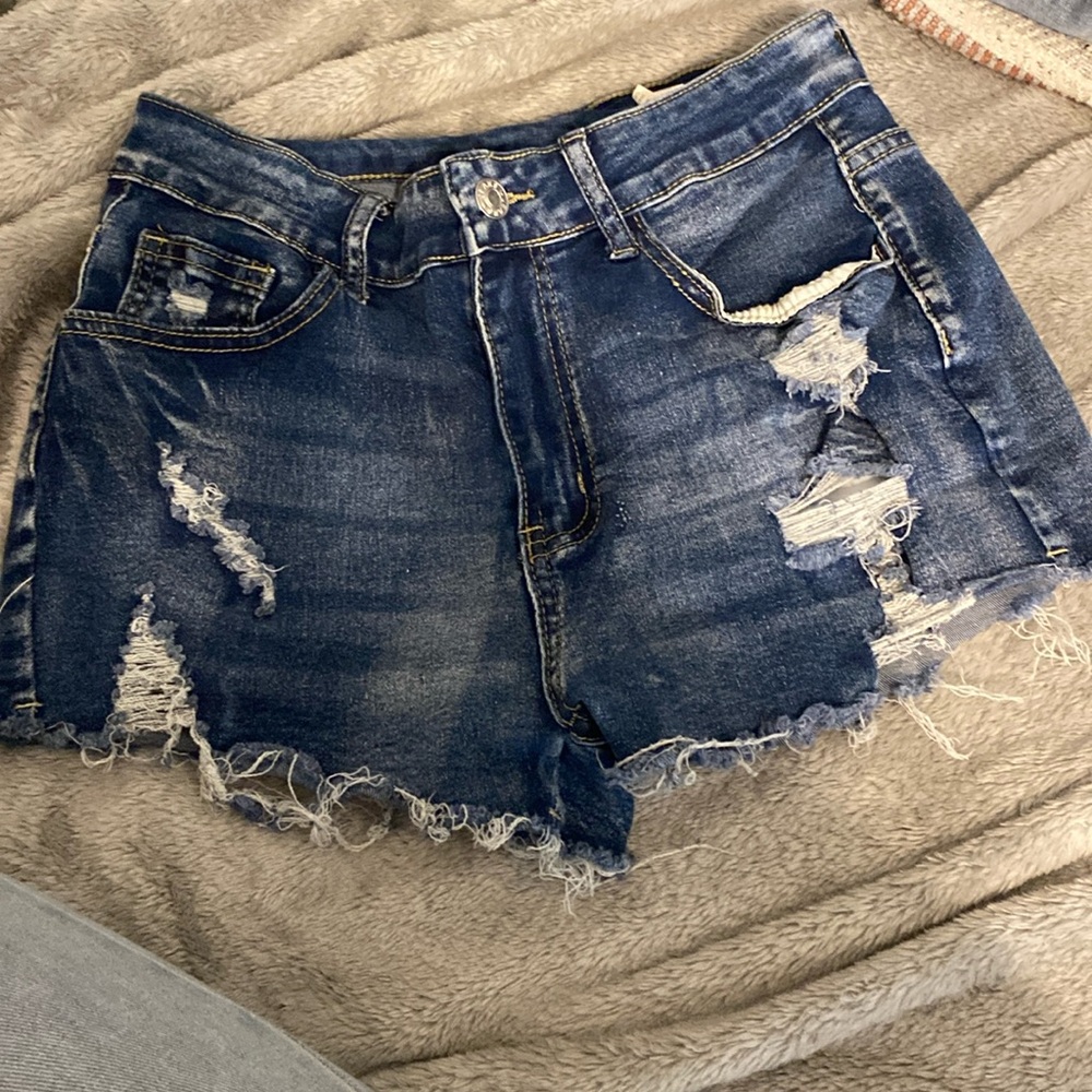 Dark blue shorts